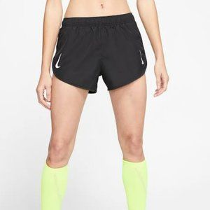 nike high cut tempo shorts